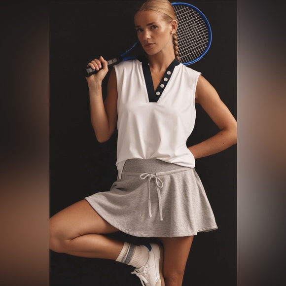 NWT! Anthropologie Daily Practice by Anthropologie Refresh Skort - Size Large🟣 - Picture 1 of 8